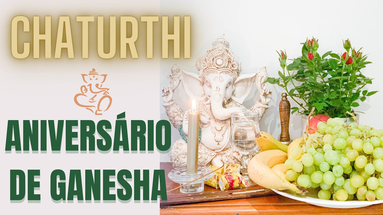 COMEMORAÇÃO DO CHATURTHI DE GANESHA COMO MONTAR O ALTAR DE GANESHA