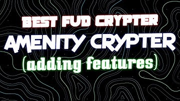 AMENITY CRYPTER adding RPC status features!! (Best FUD  Crypter Part 2)