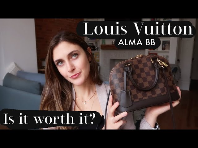Louis Vuitton Alma BB Review, Damier Ebene