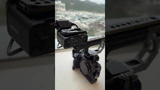 Turning my Sony a7siii into an FX3 with the XLR-H1 #sonya7s3 #camerarig