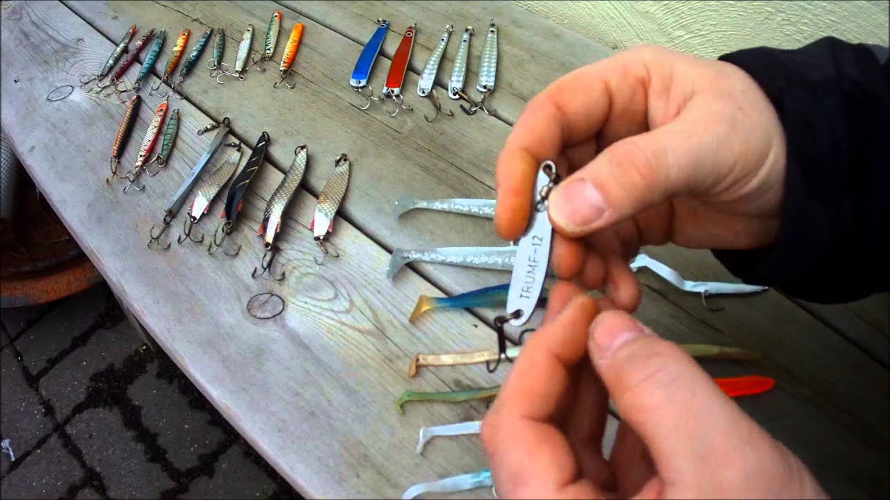 Lures for shore caught Pollock YouTube
