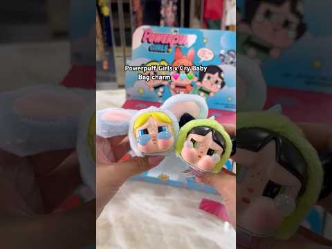 Powerpuff Girls Cry Baby / Bag Charm Collection💖 #blindbox #popmart #indonesia #unboxing