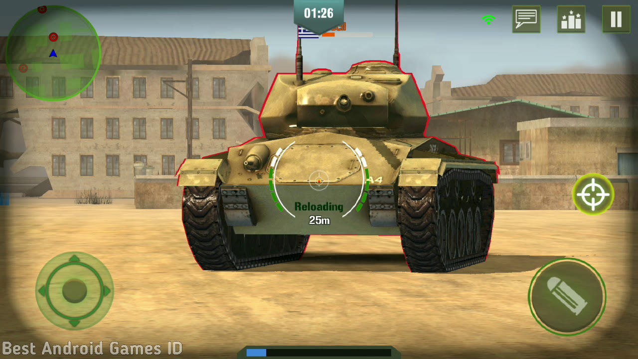 War Machines: Free Multiplayer Tank Shooting Games - Android Gameplay