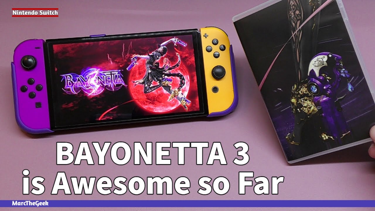  Nintendo Switch Bayonetta 3 Video Game - Import