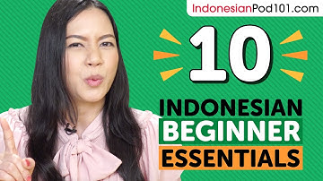 Learn Indonesian: 10 Beginner Indonesian Videos You Must Watch