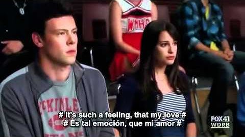 GLEE - I WANT TO HOLD YOUR HAND ... SUBTITULADO