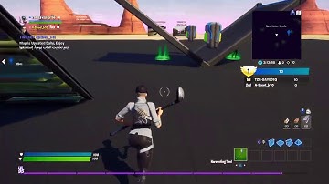 My first time making it invisible floor in fortnite
