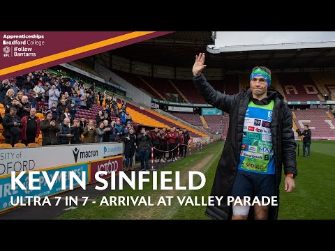 KEVIN SINFIELD: Ultra 7 in 7 - Arrival at Valley Parade