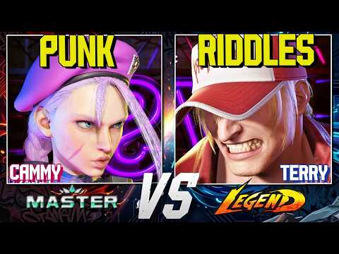 Punk (Cammy) vs Riddles (Terry) 🔥 High-Level SF6 Match