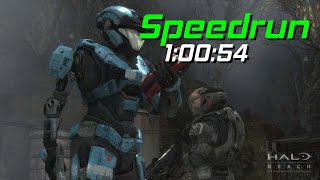 Halo Reach Speedrun in 1:00:54 | Any% | Easy