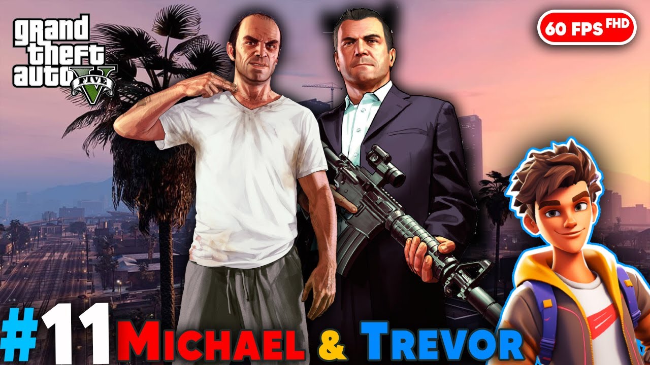 Michael And Trevor #11 | GAMEPLAY | GTA 5 | TB - YouTube