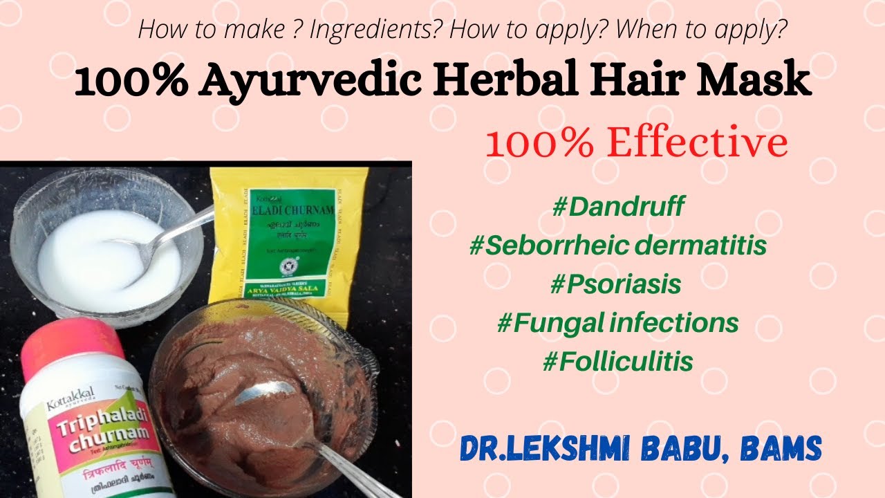 AYURVEDIC HAIR PACK/GET RID OFF DANDRUFF,PSORIASIS,SEBORRHEIC