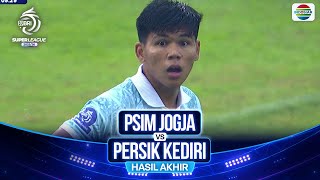 Hasil Akhir Pertandingan - PSIM Jogja vs Persik Kediri | BRI Super League 2025/26