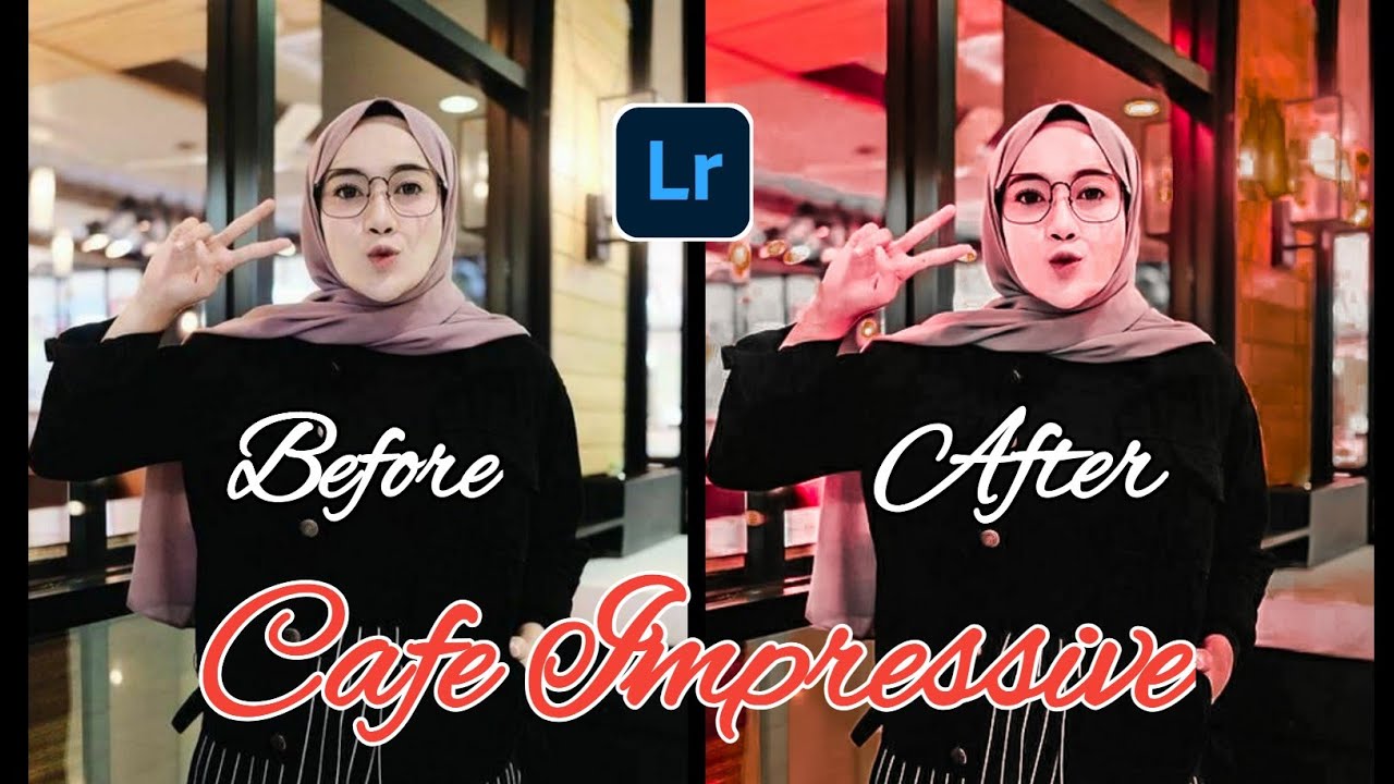 Cara edit foto di Lightroom | ala Selebgram | Cafe