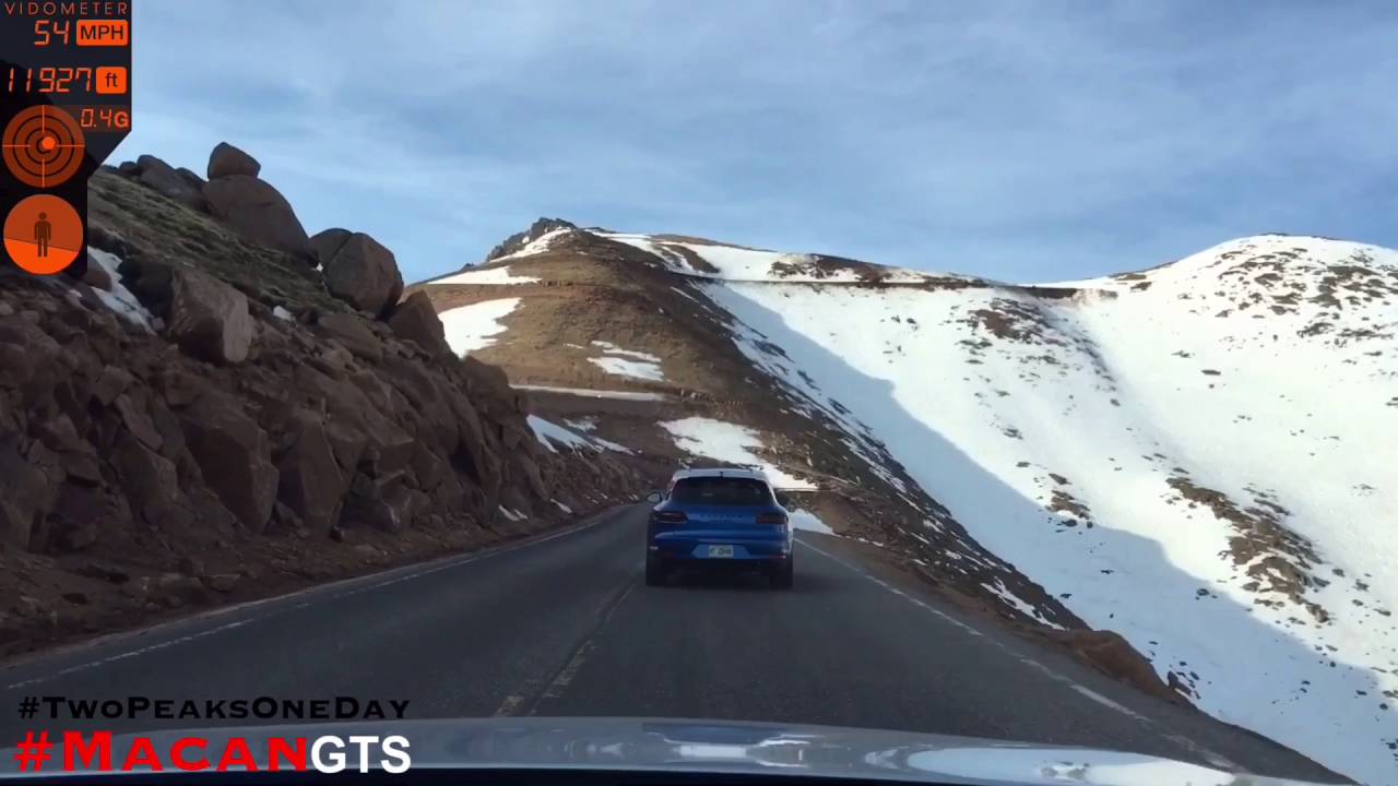 2017 Porsche Macan GTS takes on Pikes Peak!