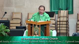 Fr. Andrew's Homily // August 2, 2026