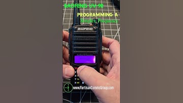 S22: Baofeng UV-9R Programmeren van een Simplex-frequentie