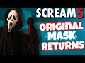 SCREAM 5 (2022) Original Mask BACK + Voice Of Ghostface