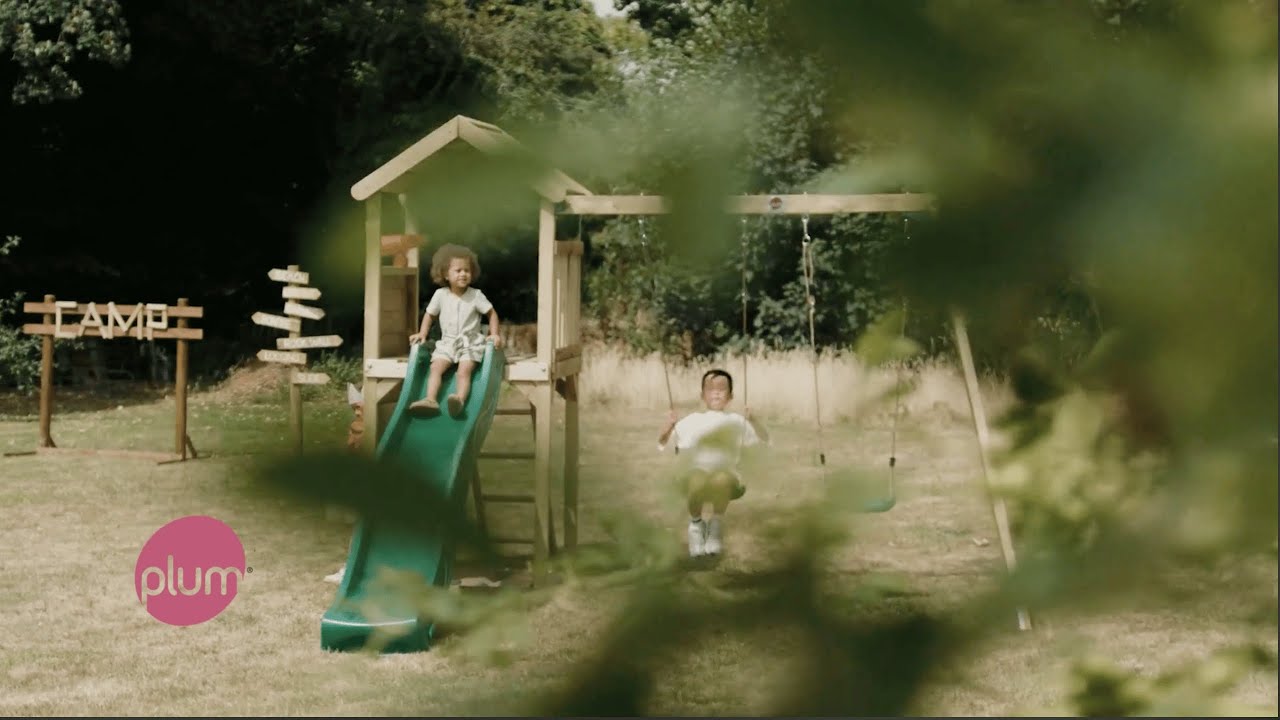 Wooden Lookout Tower Playcentre  Plum Play