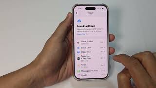 아이폰에서 iCloud를 이용한 연락처 동기화 활성화/비활성화 방법 screenshot 4