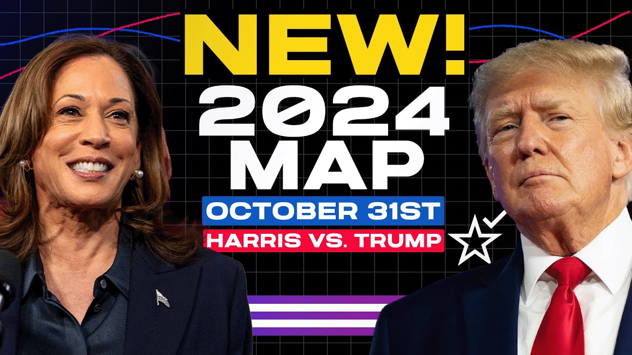The 2024 Presidential Election as of October 31st, 2024 YouTube