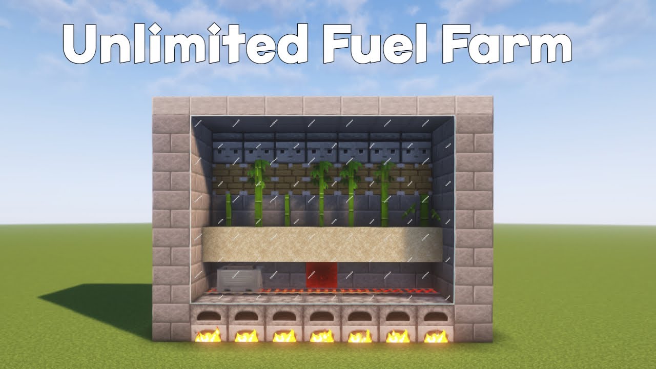 Easy Unlimited Fuel Farm In Minecraft 1.21 - YouTube