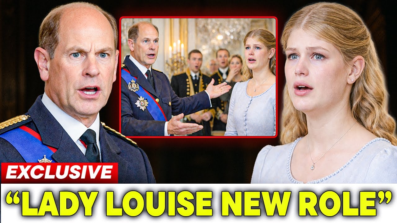 1 минуту назад: Принц Эдвард официально объявил леди Луизу будущей герцогиней Эдинбургской.