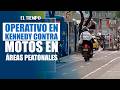 Operativo en Kennedy deja motos inmovilizadas por invadir  andenes y ciclorrutas | EL TIEMPO