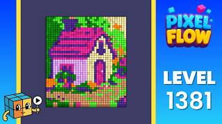 Pixel Flow Level 1381 Walkthrough Solution