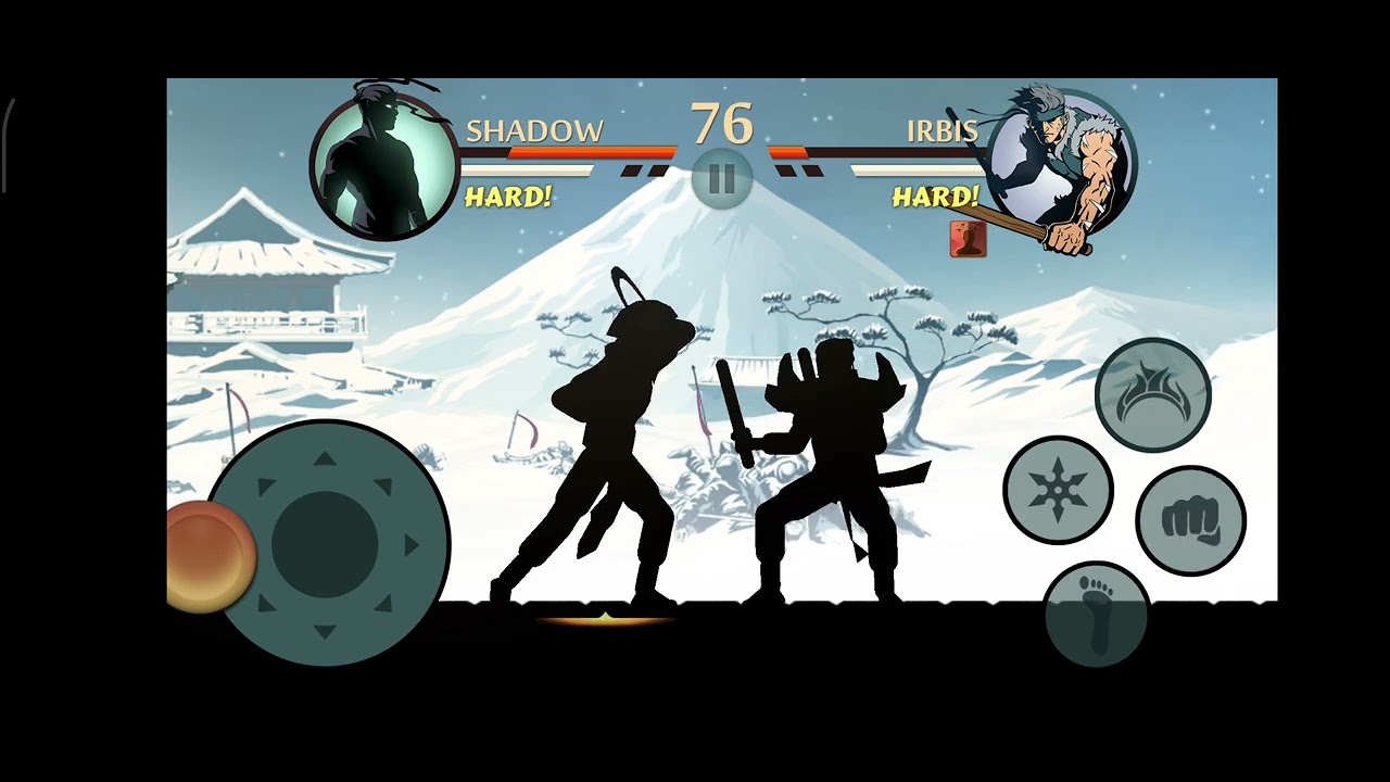 Shadow vs Irbis (1st Widow's Bodyguard) | Shadow Fight 2