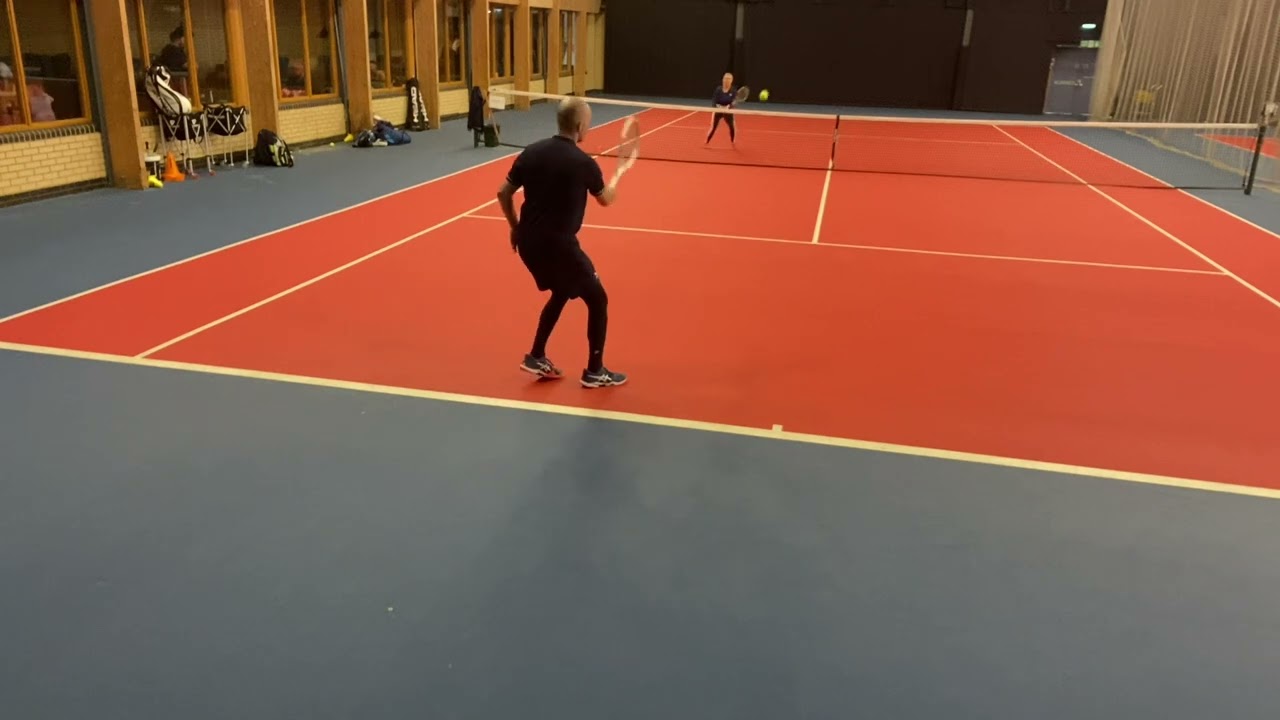 Carrie Coleman volley drill