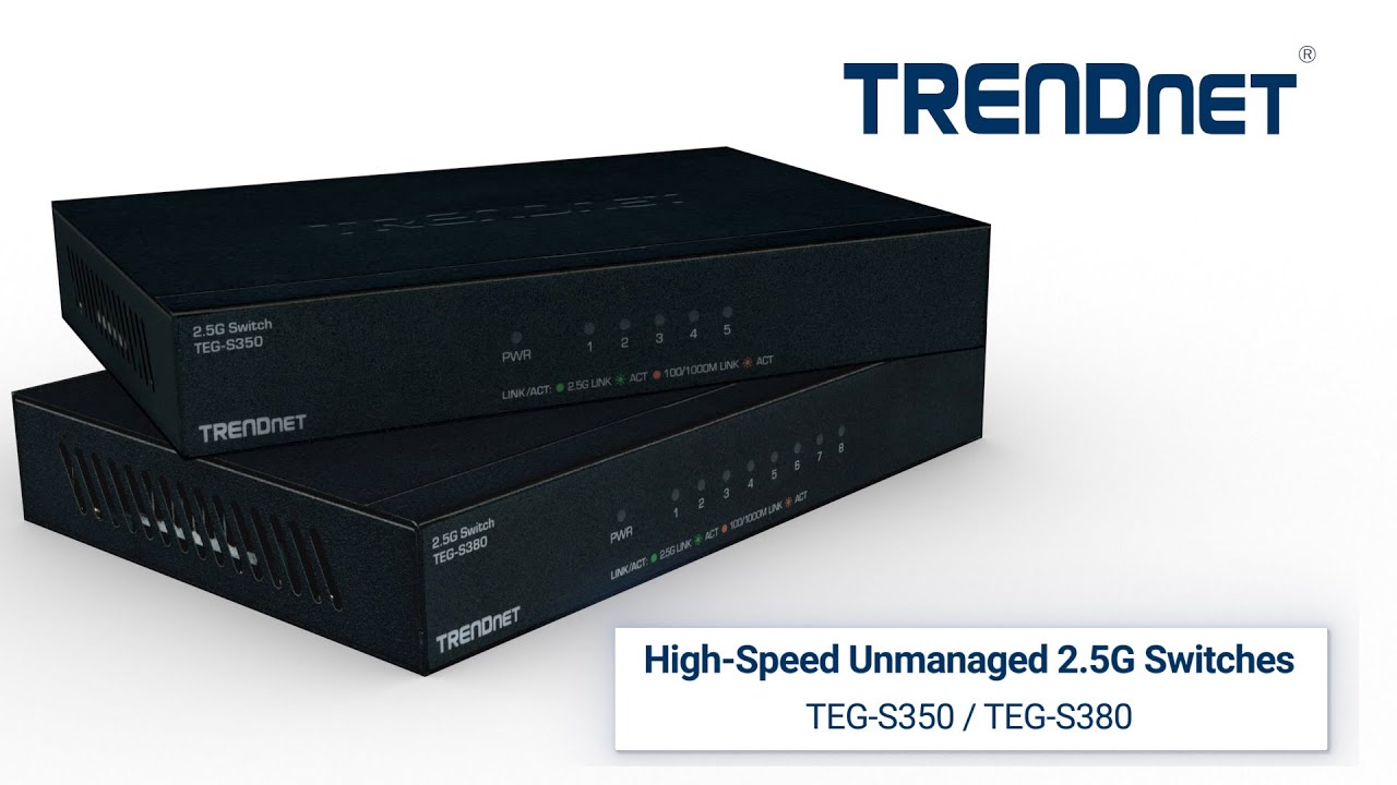 2.5G Switch – 8-Port Unmanaged 2.5G Switch | TRENDnet - TRENDnet