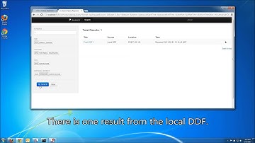 Distributed Data Framework (DDF): Using a Federated Source