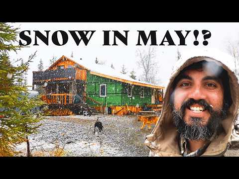 It's. Still. Snowing. Alaska, Building, Fishing and Living Off Grid During Breakup.