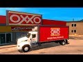 Surtiendo el OXXO de Guanaceví, Durango, México | American Truck Peterbilt 579