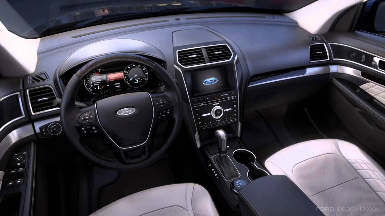 2016 Ford Explorer Interior Design
