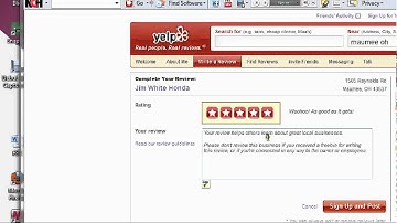 How To Write A Yelp Review.