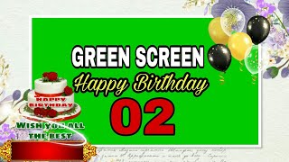 GREEN SCREEN,HAPPY BIRTHDAY,SELAMAT ULANG TAHUN - 02