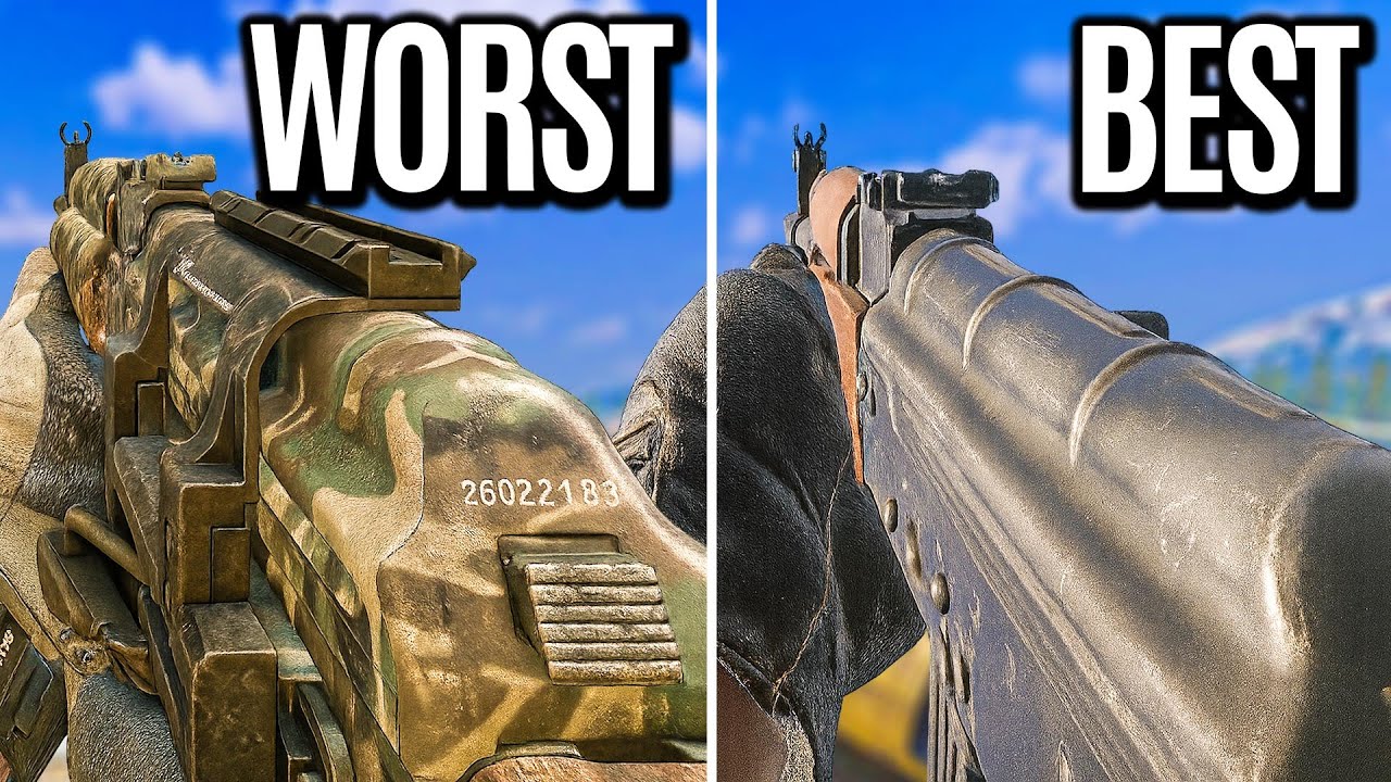 Рейтинг всех автоматов АК-47 в Call of Duty