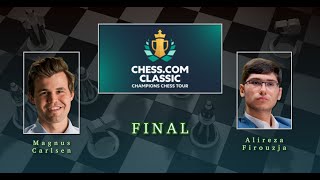GRAND FINAL! | Champions Chess Tour Classic 2024 | Alireza Firouzja vs Magnus Carlsen