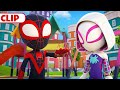 Ant-Man, and Wasp make Zola a GIANT! | Marvel&#39;s Spidey and his Amazing Friends | @disneyjunior