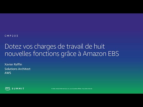 Vidéo: Qu'est-ce qu'AWS EBS ?