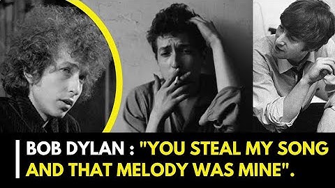 Bob Dylan EXPOSES The Beatles for Stealing His Song Style?! |