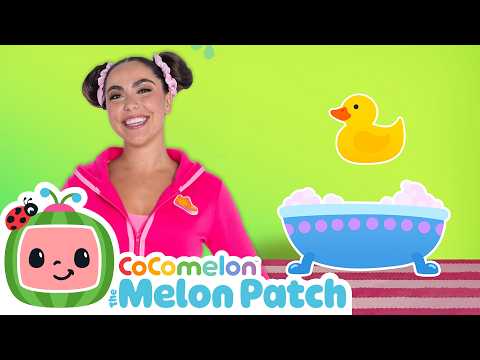 Bath Time Dance Song, Learn Healthy Habits with Ms. Twist🛁| CoComelon Melon Patch | Lets Get Moving
