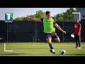 El último entrenamiento de los Rojinegros del Atlas previo a su debut en la Leagues Cup en Columbus
