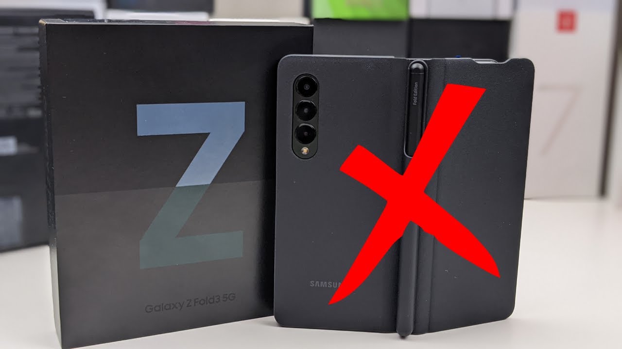 Samsung Galaxy Z Fold 3 Flip Cover With S-Pen Case Review - What A