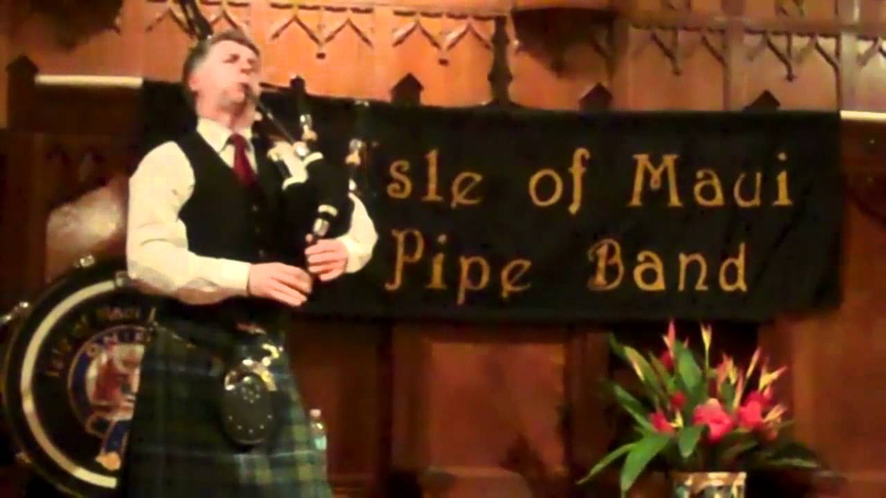 Jack Lee Bagpipe Concert with the Isle of Maui Pipe Band 1 m YouTube