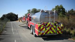 Brush Fire, Los Angeles County Fire 73's