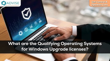 What are the Qualifying Operating Systems for Windows Upgrade licenses?