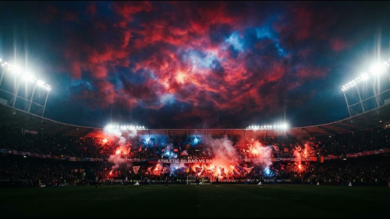 Athletic Bilbao vs Barcelona - Canción del Derby | AI Football Anthem